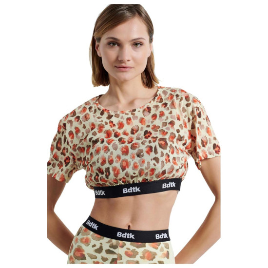 Bodytalk Γυναικεία κοντομάνικη μπλούζα crop